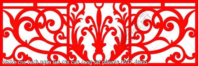 vector cnc vach ngan lan can cua cong sat plasma 0697
